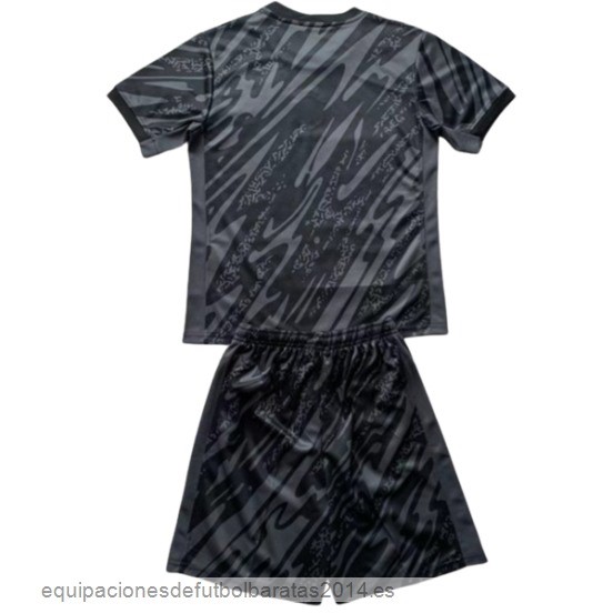 Nuevo Portero Conjunto De Hombre Brasil 2024 Negro Baratas